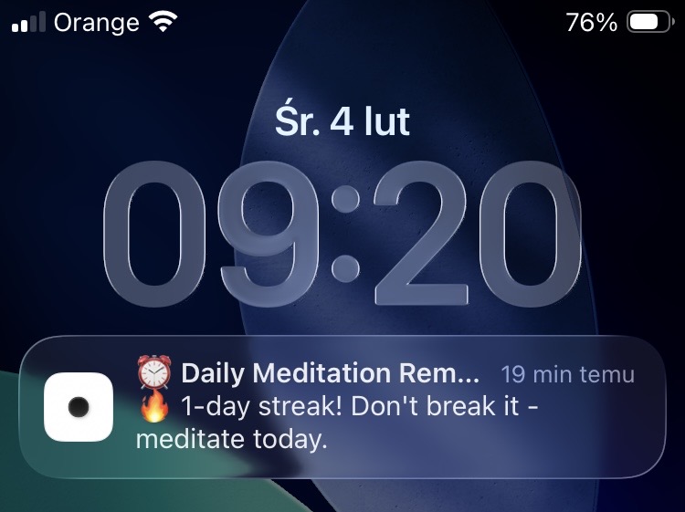 jufo motivational notifications for streak tracking